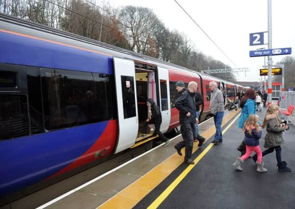 Apperley Bridge station has now opened to the public.