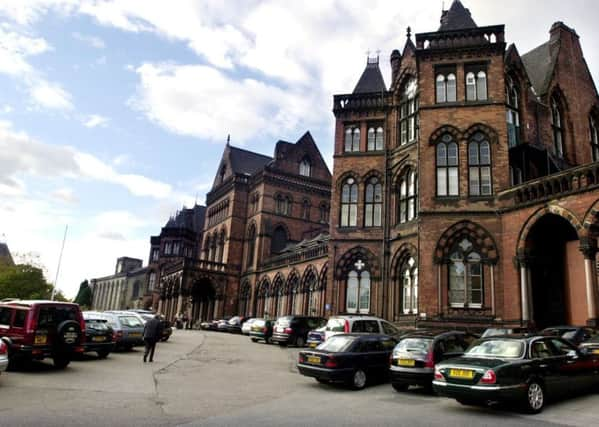 Leeds General Infirmary in Great George Street, Leeds.