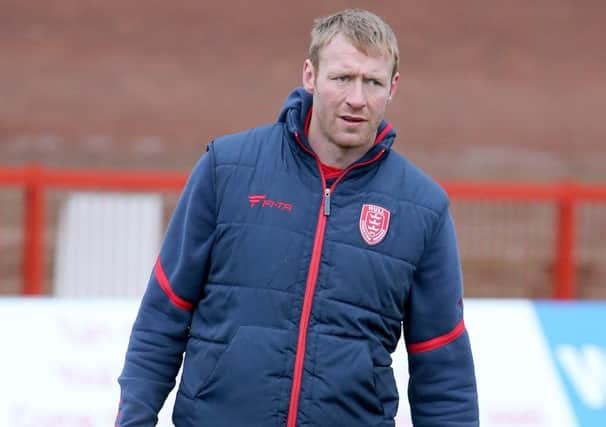 Hull KR assistant coach, David Hodgson.