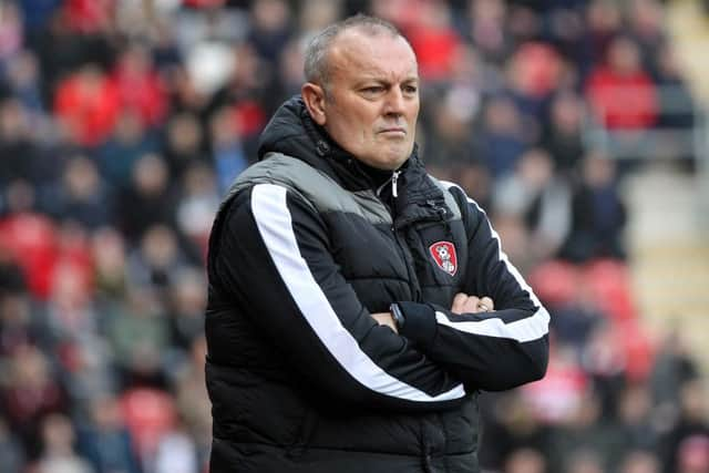 Rotherham United manager Neil Redfearn