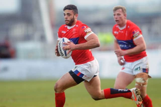 INJURED: Hull Kingston Rovers' Kevin Larroyer.
 Picture: Jonathan Gawthorpe.