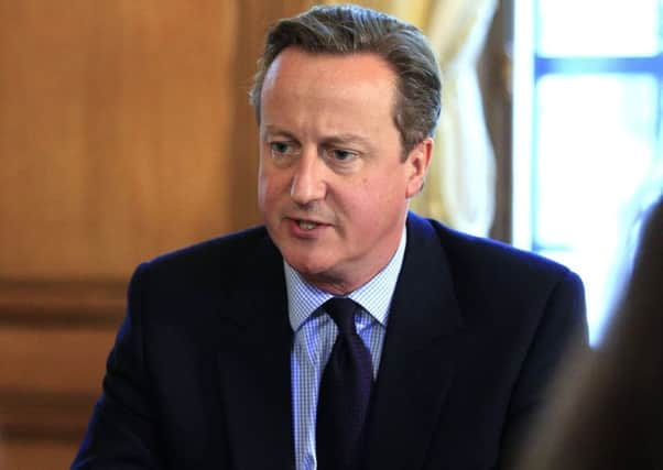 Prime Minister David Cameron