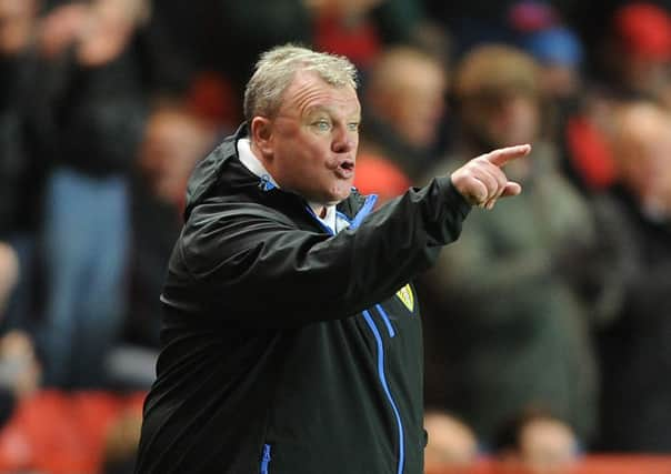 Leeds 
United boss Steve Evans.