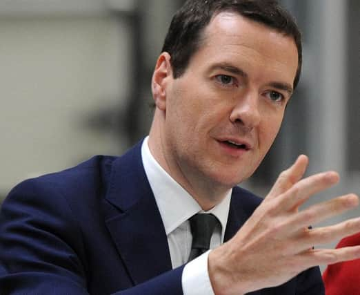 Chancellor George Osborne