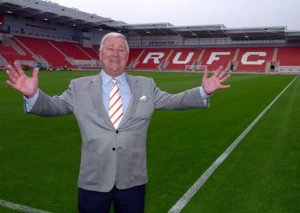 Rotherham United chairman Tony Stewart