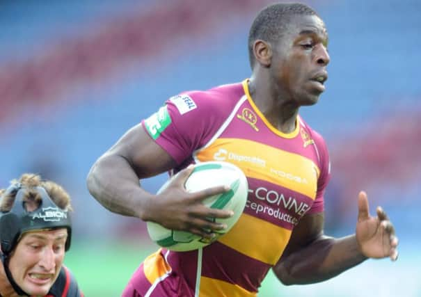 Huddersfield Giants' 
Jermaine McGillvary