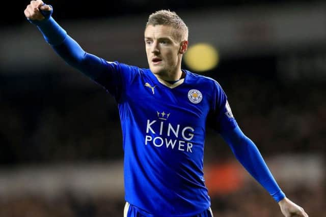 Leicester City's Jamie Vardy