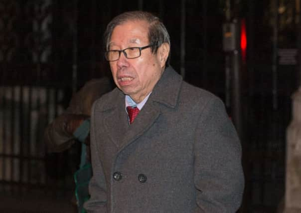 Khoo Kay Peng, non-executive chairman of Laura Ashley Holdings leaving the High Court in London.  Pic: Stefan Rousseau/PA Wire.