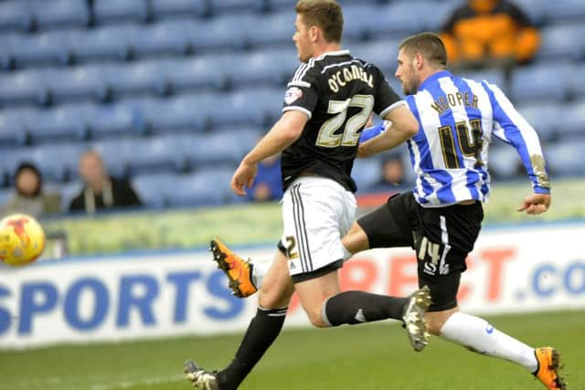 Gary Hooper hits Wednesday's second goal