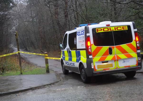 The crime scene following the attack in Harrogate last week. (1602171AM6)