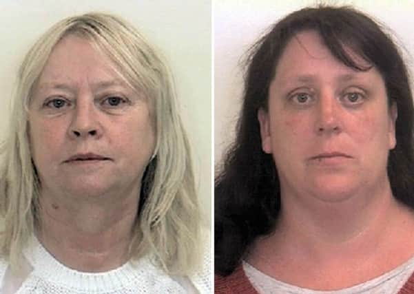 Karen MacGregor, 58, (left) and Shelley Davies, 40