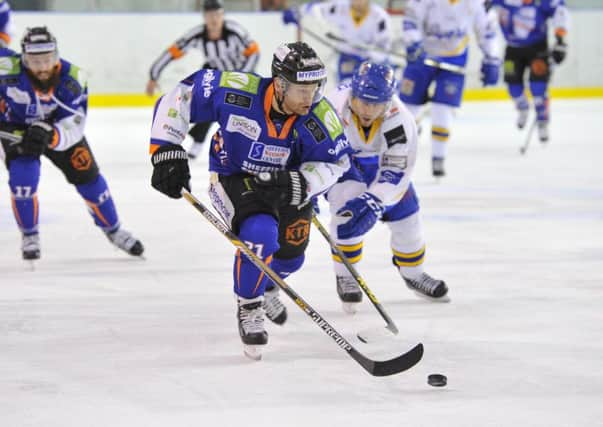 GOING NOWHERE: Sheffield Steelers' Tyler Mosienko.