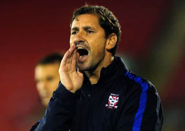 York City boss Jackie McNamara.