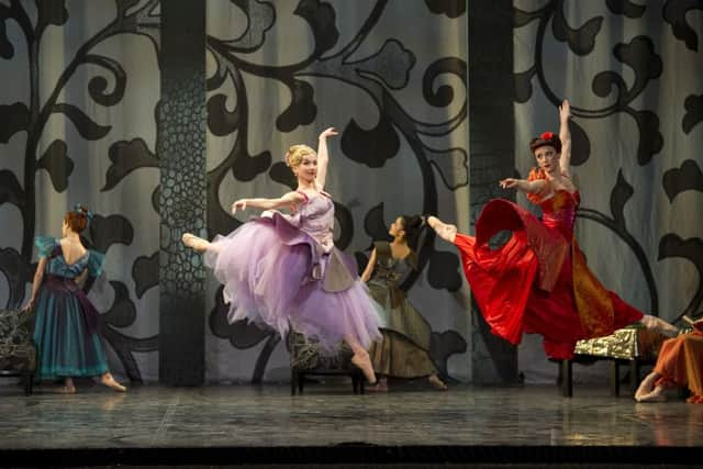 Scenes from the many leading roles Pippa Moore has played during her years at Northern Ballet