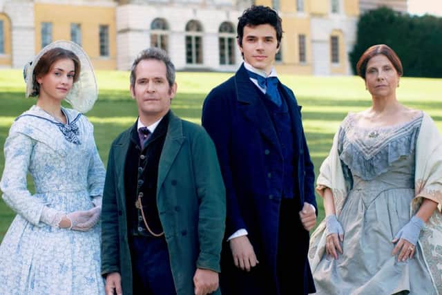 Doctor Thorne stars Stefanie Martin as Mary Thorne, Tom Hollander as Doctor Thorne, Harry Richardson as Frank Gresham and Rebecca Front as Lady Arabella Gresham.