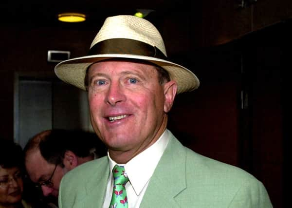 Former Yorkshire and England batsman turned cricket commentator Geoff Boycott.