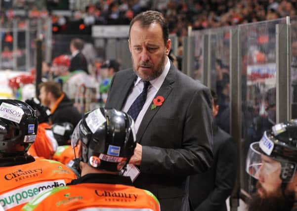 Sheffield Steelers' head coach, Paul Thompson. Picture: Dean Woolley.