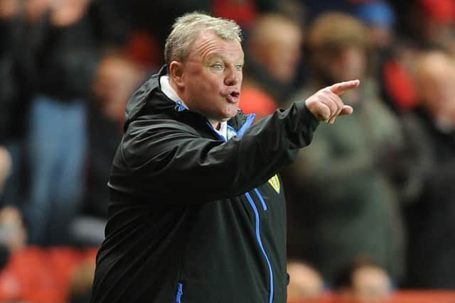 United boss Steve Evans.