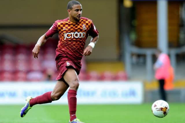 Bradford City's James Meredith.