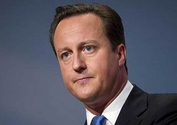 Prime Minister David Cameron