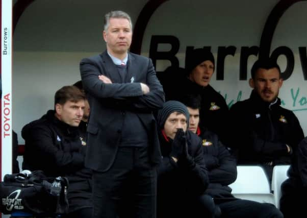 Doncaster Rovers manager Darren Ferguson