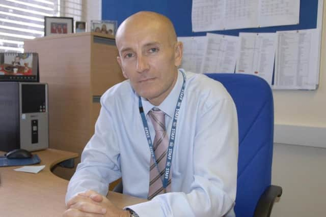 Driffield School headteacher Simon Jones has left the role.