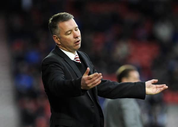 UNDER PRESSURE: 
Doncaster Rovers' manager, Darren Ferguson.  Picture: Bruce Rollinson