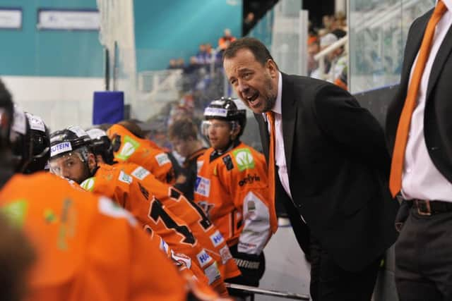 Sheffield Steelers' head coach, Paul Thompson.