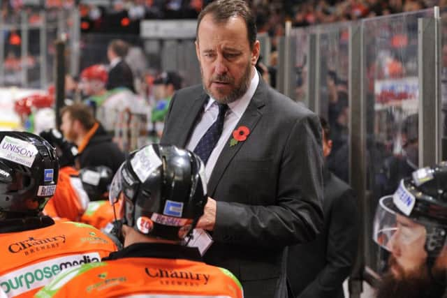 Sheffield Steelers' head coach, Paul Thompson. Picture: Dean Woolley.