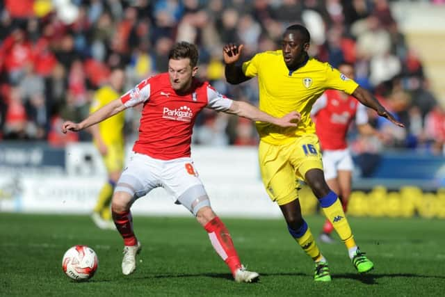 HOLD ON: Rotherham's Lee Frecklington is selected for this week's Yorkshire team. Picture: Tony Johnson.