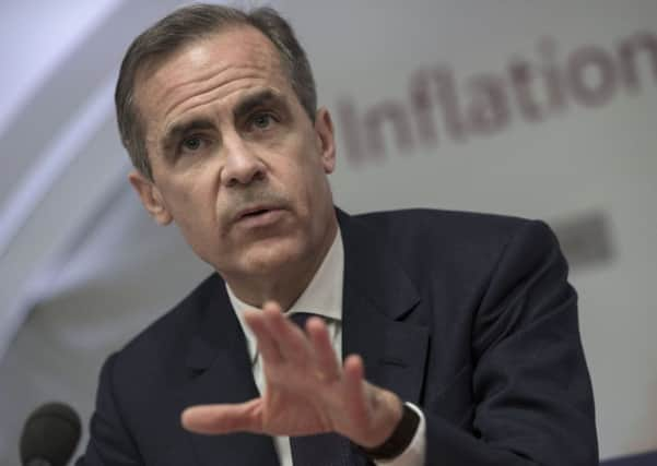 Bank of England governor Mark Carney