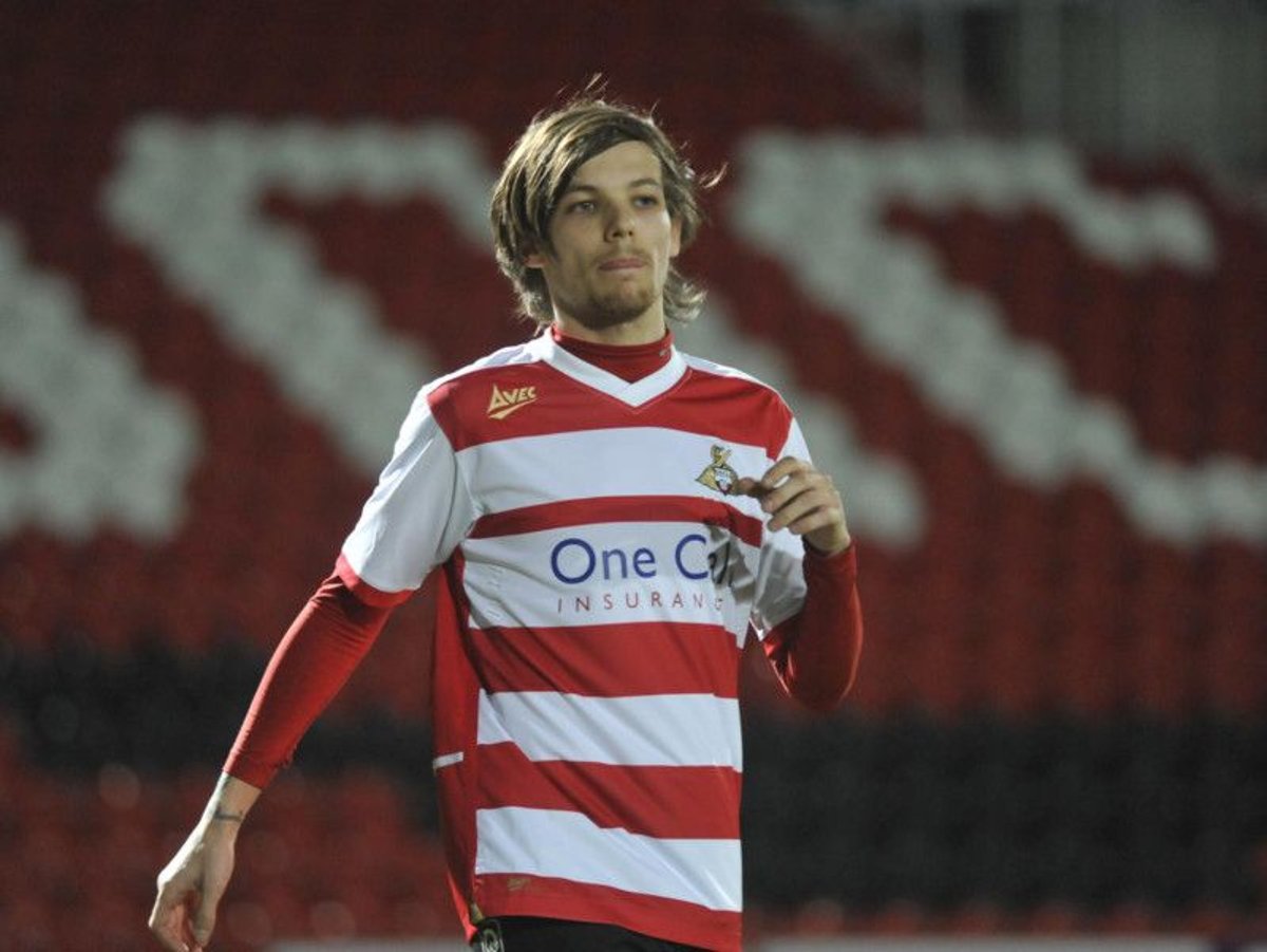 Worst shirt ever? Doncaster Rovers deny fixing kit contest after 1D star  Louis Tomlinson wins