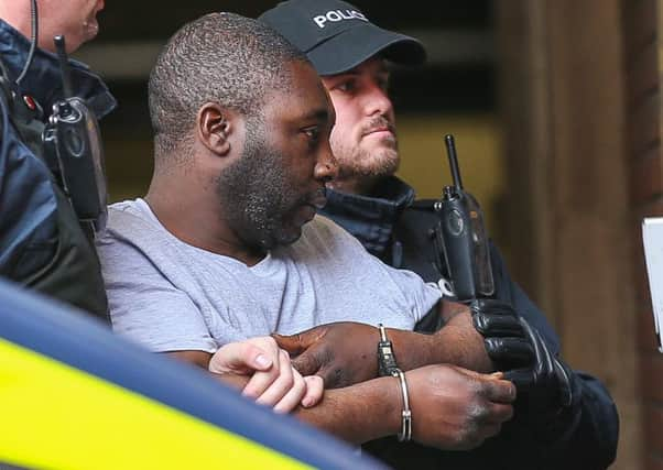 Nathan Sumner, 35, arrives at Sheffield Magistrates' Court under heavy police guard. Picture: Ross Parry Agency