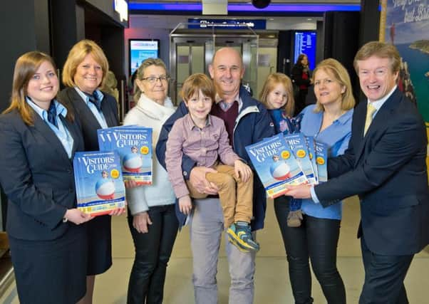 Leeds Bradford Airport ambassadors Louise Auckland and Judith Bond, with Tony Hallwood and Joli family


Photograph by Richard Walker/ www.imagenorth.net