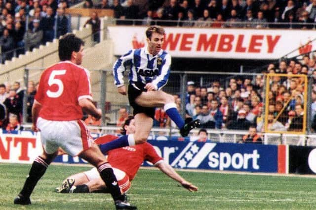 John Sheridan scores the winner.