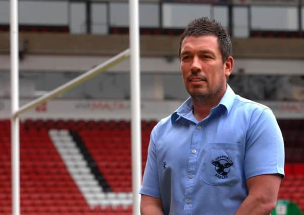 Sheffield Eagles' head coach Mark Aston.