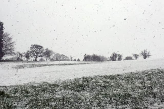 Winter returns to  the Yorkshire Dales as the May Bank Holiday gets off to a cold start.