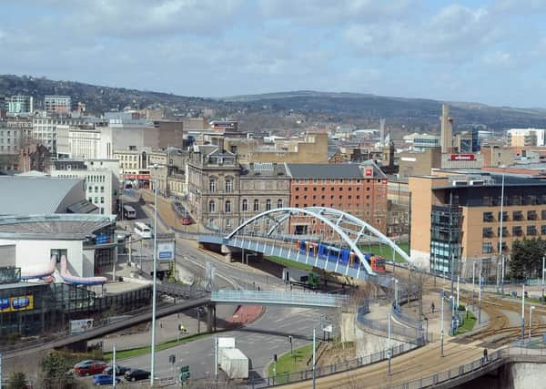 Sheffield's skyline as the future of the Department of Business regional office causes a political storm.