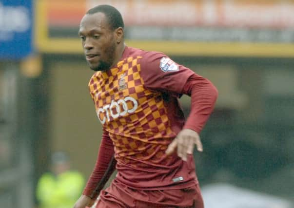 Kyel Reid of Bradford City