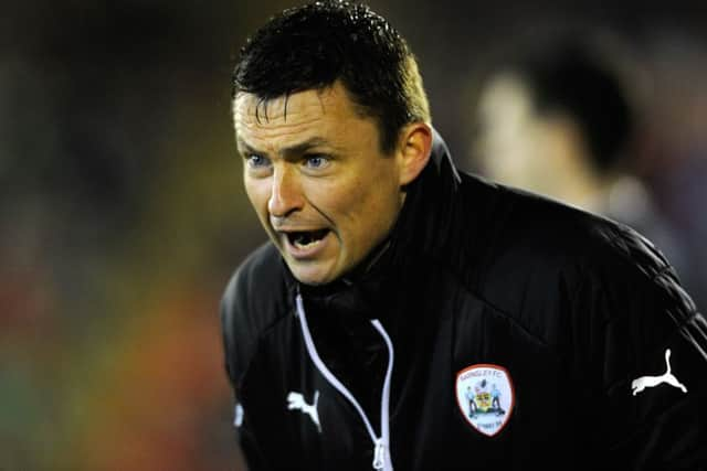 Barnsley's caretaker mananger Paul Heckingbottom.