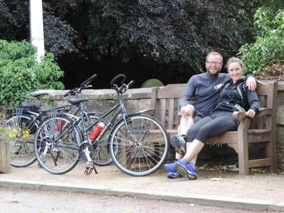 Charity mission - Nurse Andy Dennis with girlfriend and fellow nurse Tracey Hill.