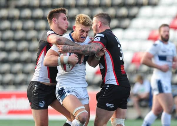 TRY SCORER: Featherstone Rovers' Jack Ormondroyd.