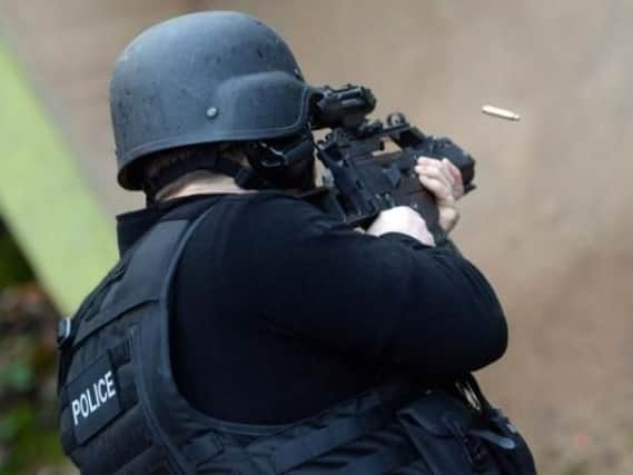 A firearms officer