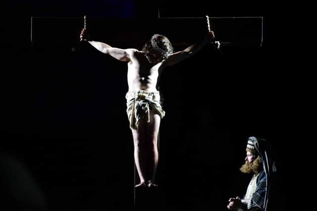 The 2016 Mystery play inside York Minster. Picture: Anthony Chappel-Ross