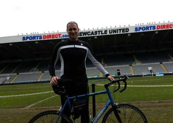 Paul Hutchinson at St James's Park, Newcastle.