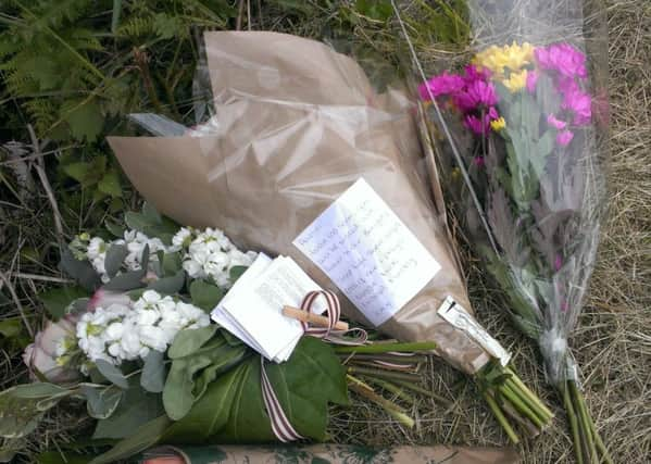 The scene of the accident in Bullerthorpe Lane in Colton, Leeds