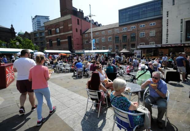 Yorkshire Food and Drink Festival, Millennium Square, Leeds...5th June 2016 ..Picture by Simon Hulme