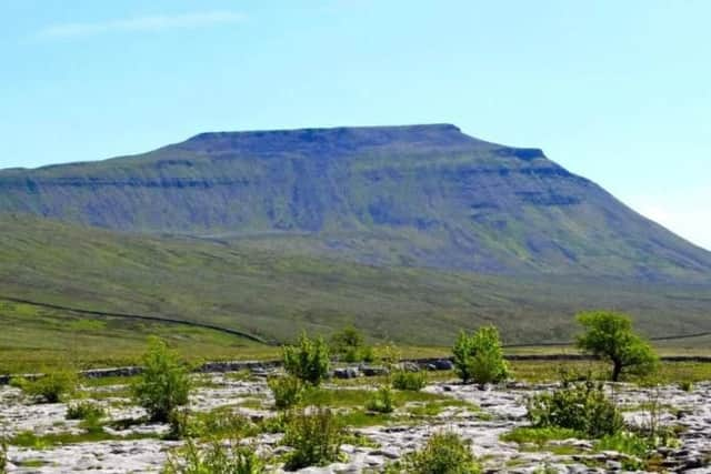 Ingleborough from Southerscales