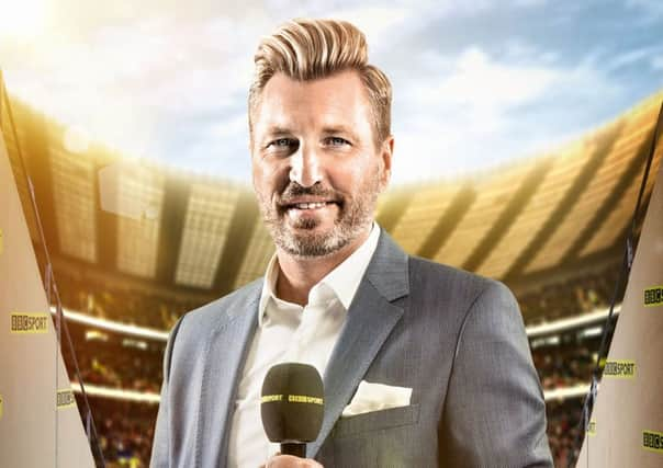 TEARFUL: Robbie Savage