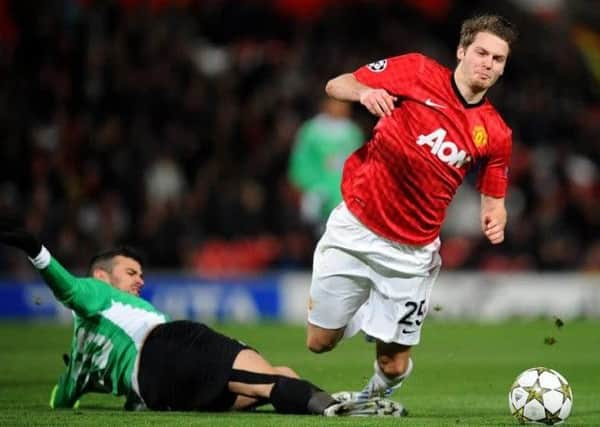 Loan man: Garry Monk may seek Jose Mourinho's approval to bring Nick Powell in on loan at Elland Road